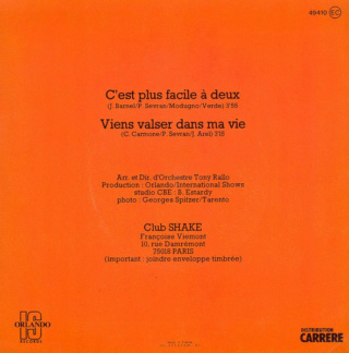 Juin 1978: Shake – C'Est Plus Facile A Deux R-720342