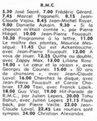 1975 - 06 janvier 1975 Rmc10