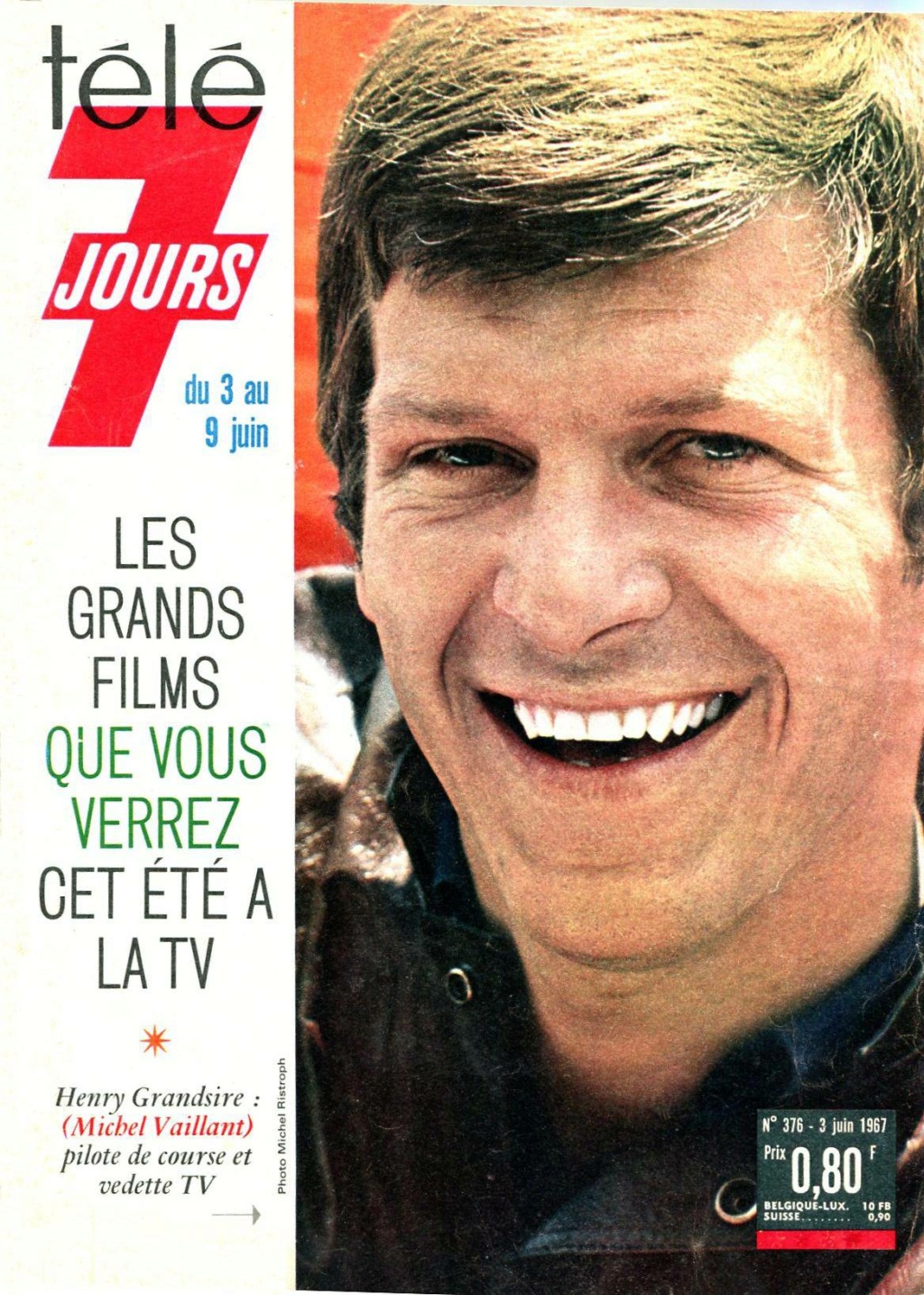 03 juin 1967: Télé 7 Jours N° 376 -  Tele-161