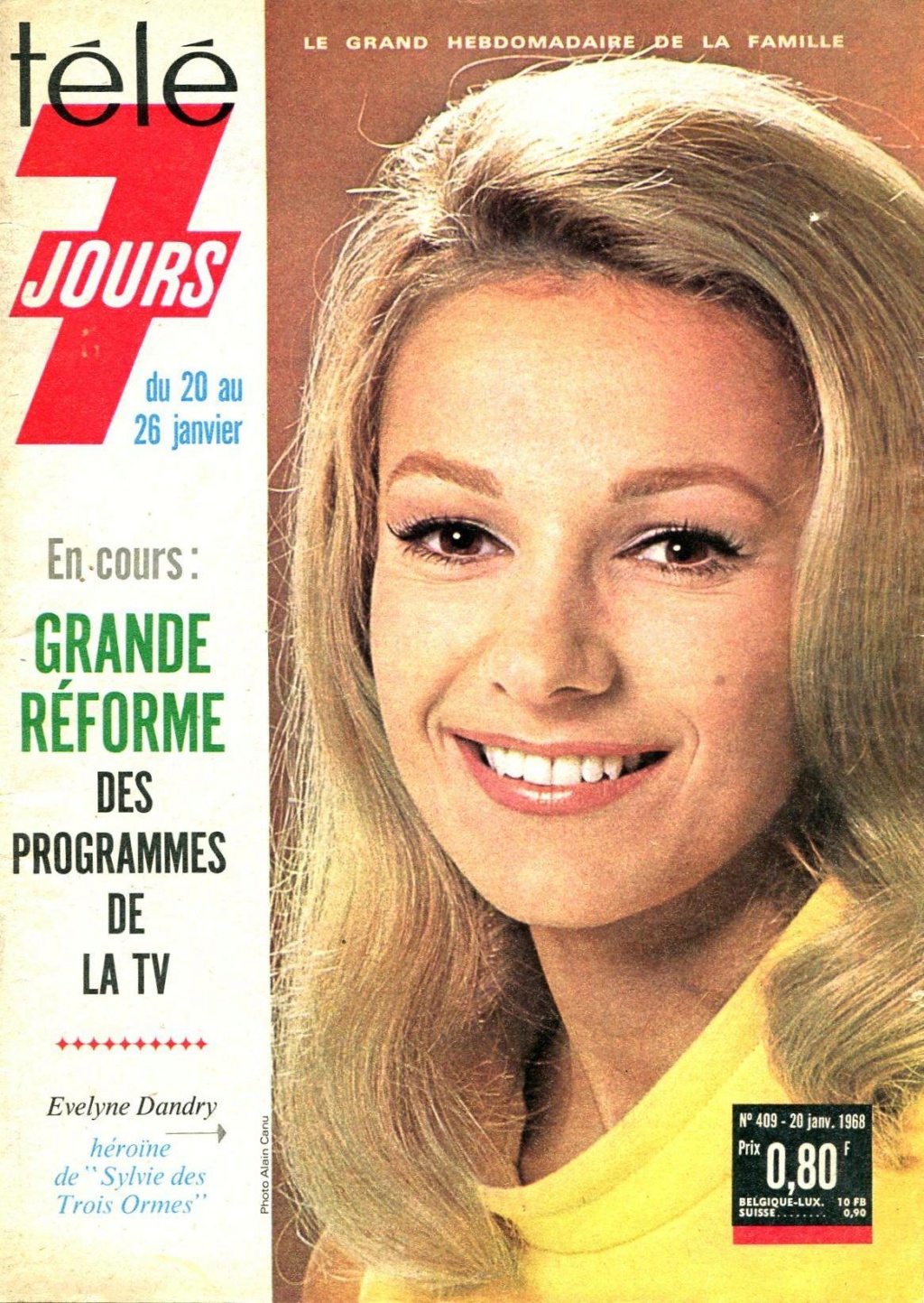 20 janvier 1968: Télé 7 Jours N° 409 Tele-197