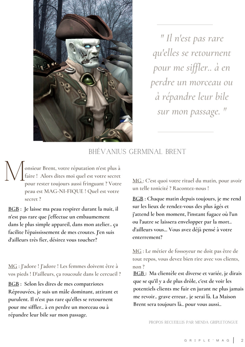 Le Griple'Mag : Magazine gobelin. 310