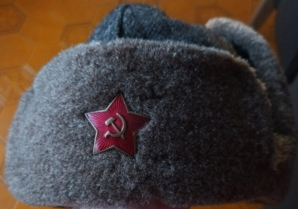 Chapka soviétique daté de 1941 20230413