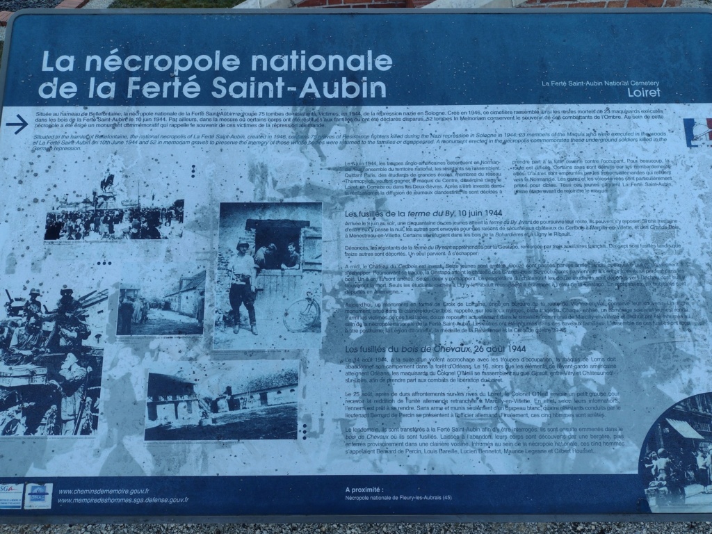 Nécropole nationale à La Ferté Saint Aubin (45) 27430210