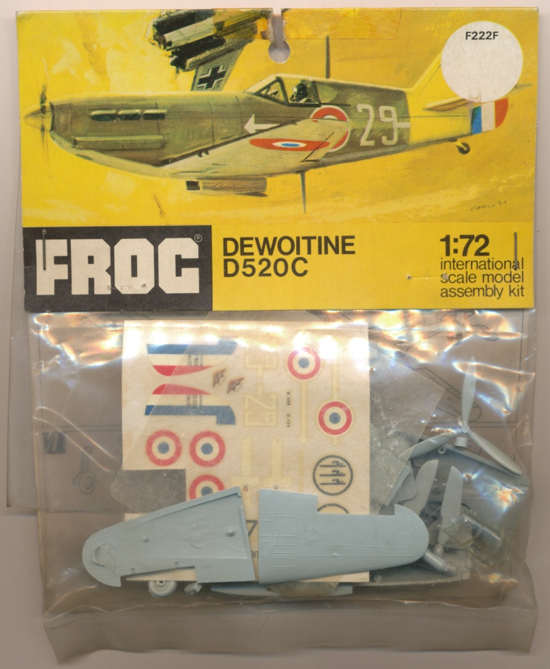 [Frog] Dewoitine D. 520C (1963) Img_0091