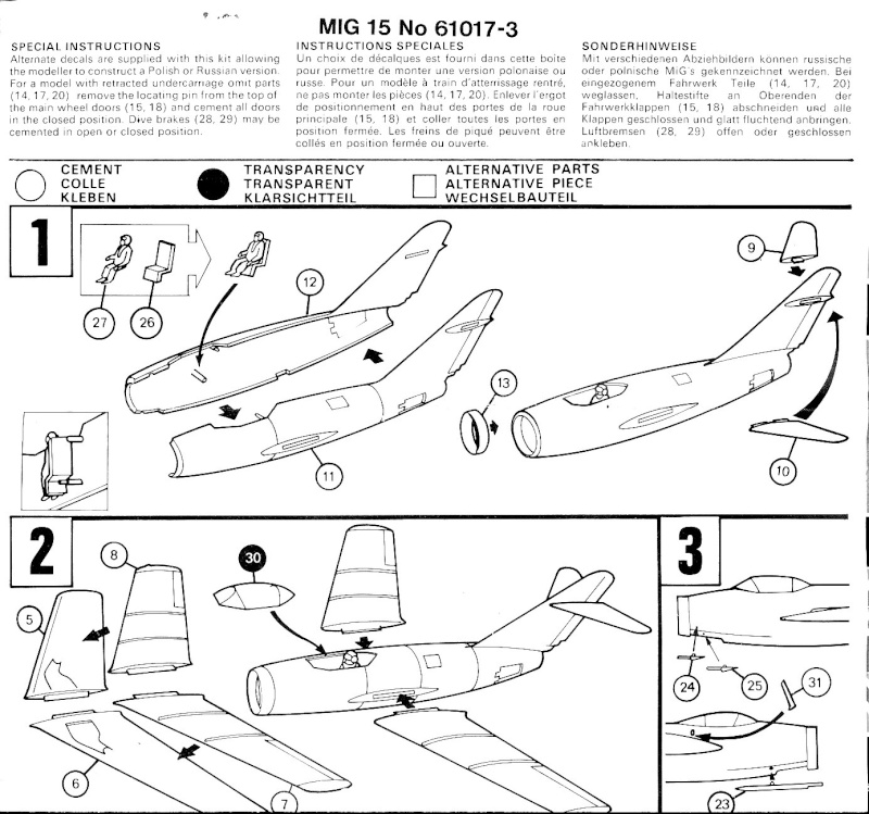 [AIRFIX] MIKOYAN-GOUREVICH MiG 15 1/72ème Réf 97 Mig_1519