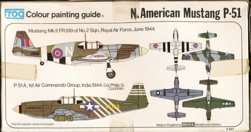 [FROG] NORTH AMERICAN P-51 A MUSTANG 1/72ème Réf F196 North_21