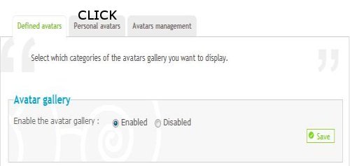 How to Setup Members' Avatar's Sizes Avatar11