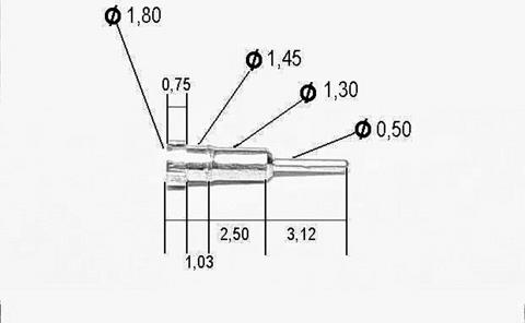 Fabrique une prise dont les broches sont espacées régulièrement (exemple 2,54mm) pour décodeur Contac10
