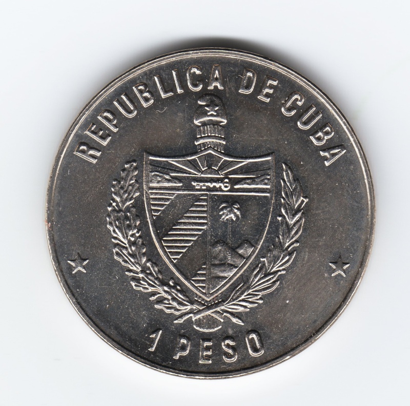 1 Peso (Hidalgo Don Quijote). Cuba. 1982. La Habana Img65610