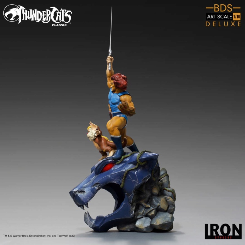 IRON STUDIOS : Thundercats - Lion-O & Snarf BDS Art Scale 1/10 2-610