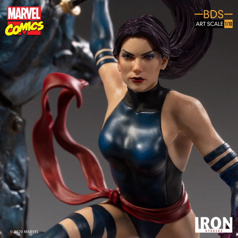 IRON STUDIOS : X-Men Battle Diorama Series - Psylocke 1/10 Art Scale 5-1310