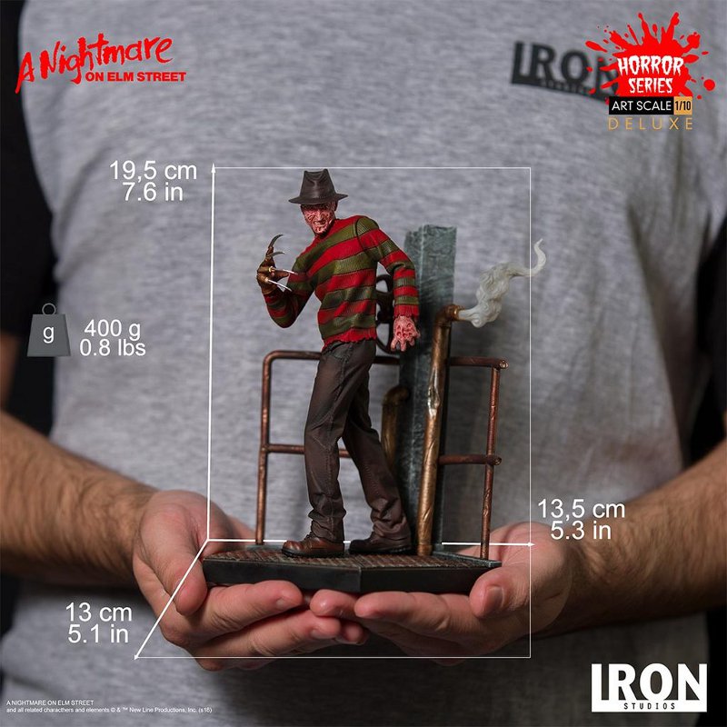 IRON STUDIOS : A Nightmare On Elm Street – Freddy Krueger Statue A_nigh30