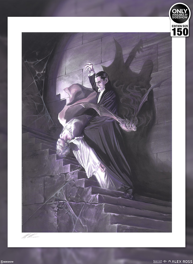 Universal Monsters Variant Fine Art Lithograph Set par Alex Ross Alex_r12