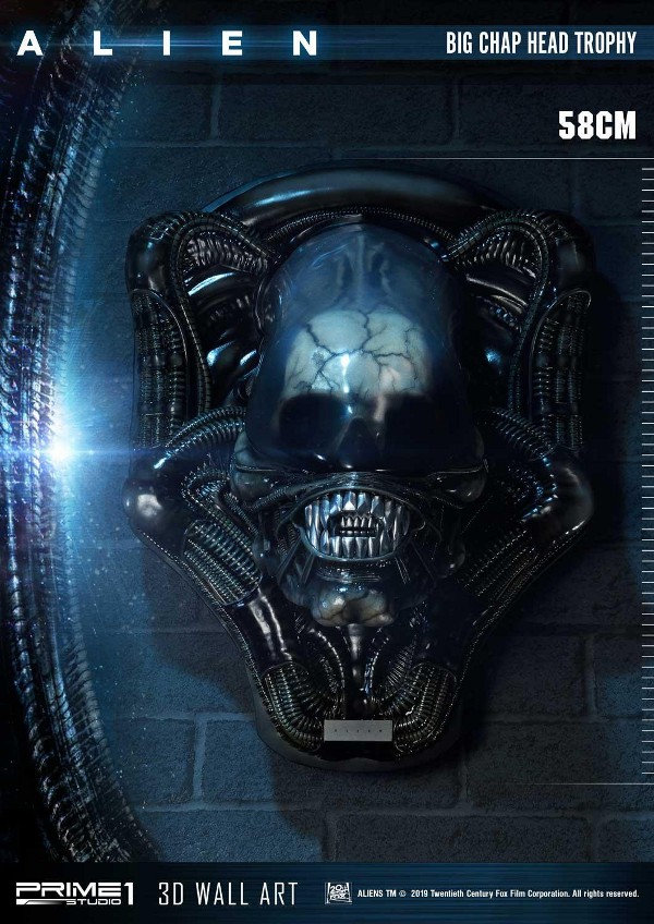 Alien – Big Chap Alien Head Trophy by Prime 1 Studio Alien_10