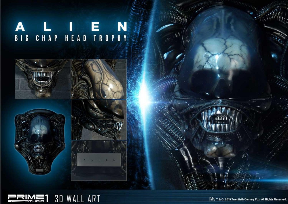 Alien – Big Chap Alien Head Trophy by Prime 1 Studio Alien_13