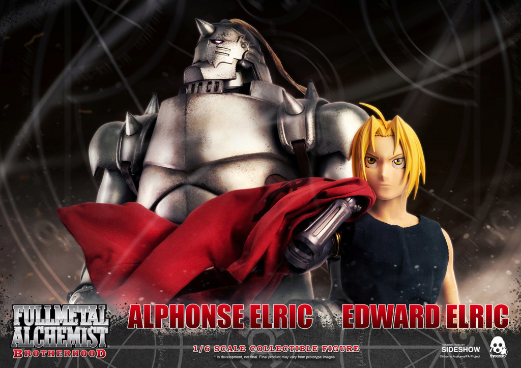 ThreeZero : Full Metal Alchemist - Alphonse Elric & Edward Elric (Twin Pack)  Alphon19