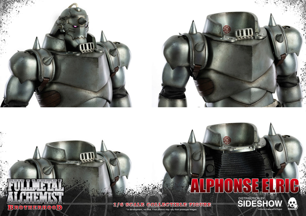 ThreeZero : Full Metal Alchemist - Alphonse Elric & Edward Elric (Twin Pack)  Alphon27