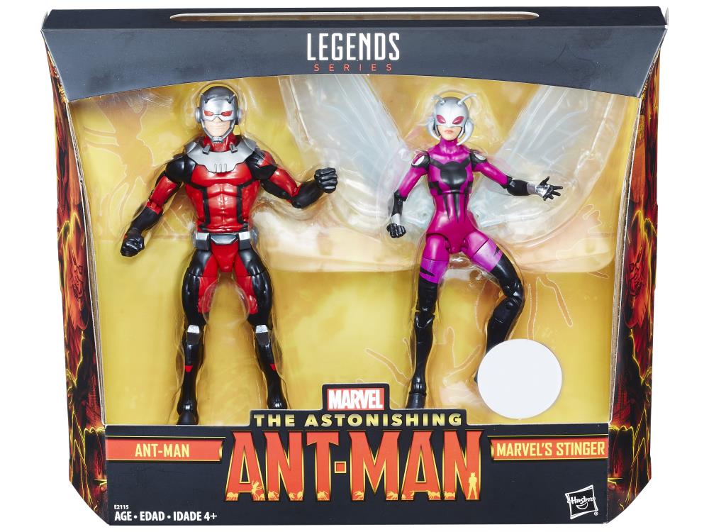 HASBRO : Marvel Legends - The Astonishing Ant-Man Ant-Man & Stinger Two-Pack Toys“R”Us Exclusive - 2018 Ant-ma15