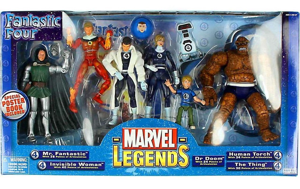 TOY BIZ : Marvel Legends - Fantastic Four Box Set - 2004 Apicxb10