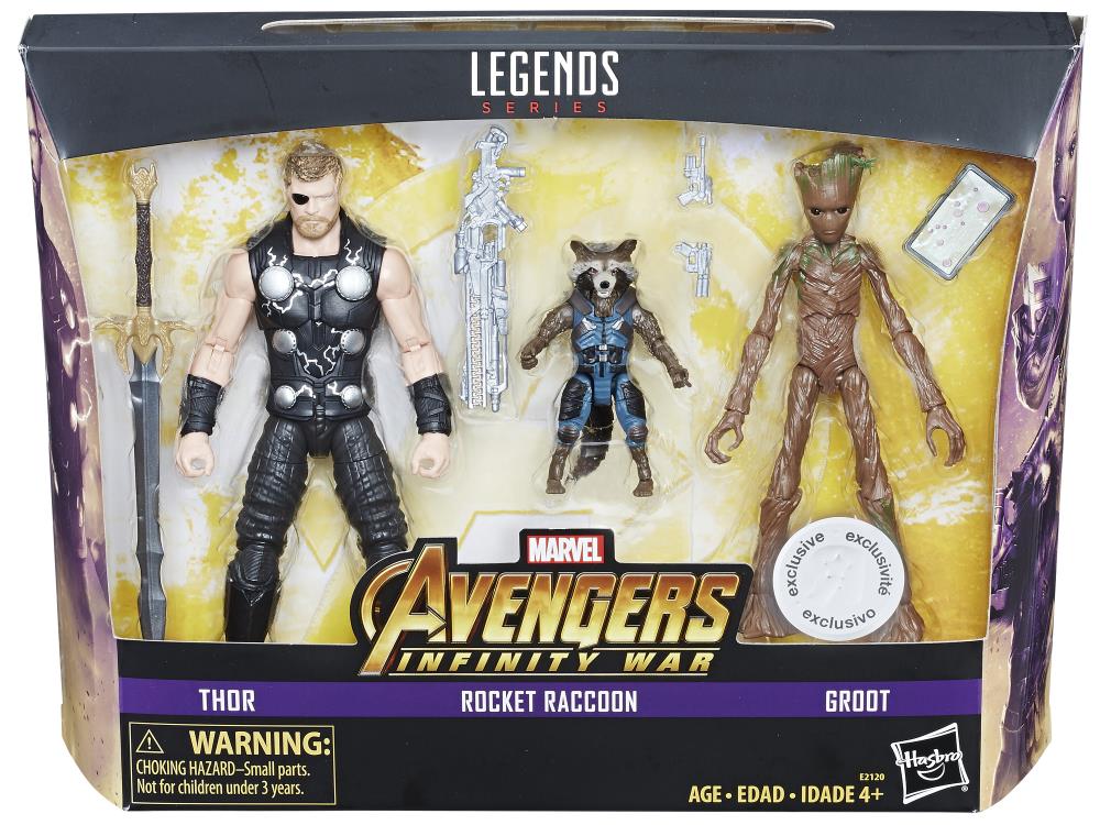 HASBRO : Marvel Legends - Avengers: Infinity War Three-Pack Toys“R”Us Exclusive - 2018 Avenge86