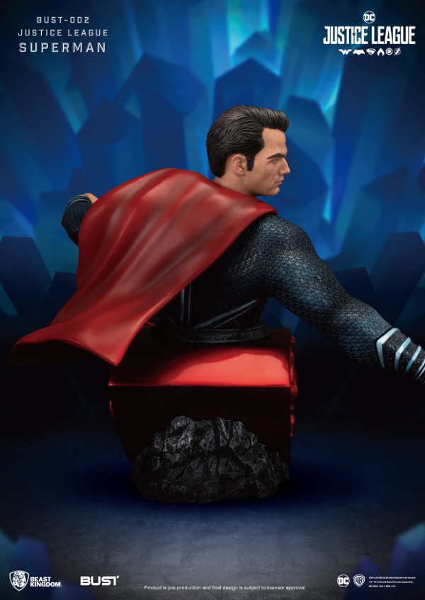 BEAST KINGDOM - Justice League Superman bust Beast_15