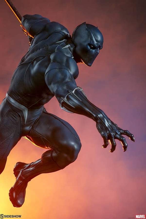 BLACK PANTHER statue - Avengers Assemble Collection  Black_31