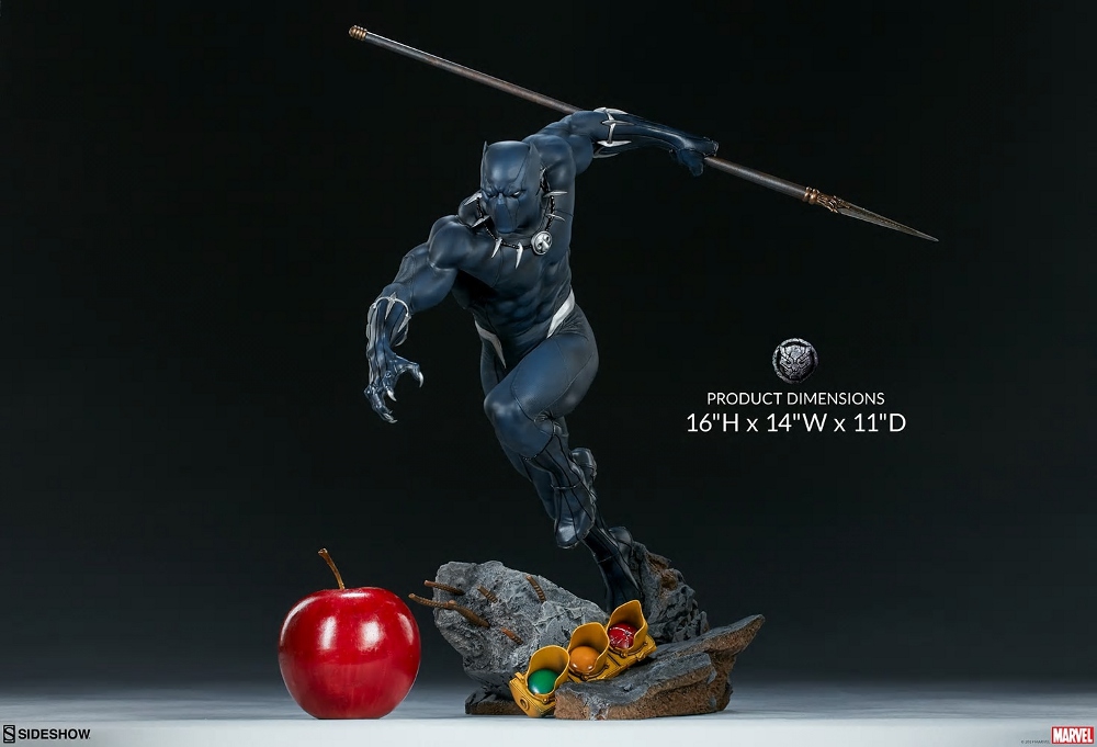 BLACK PANTHER statue - Avengers Assemble Collection  Black_32