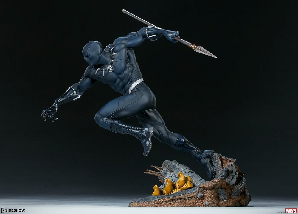 BLACK PANTHER statue - Avengers Assemble Collection  Black_34