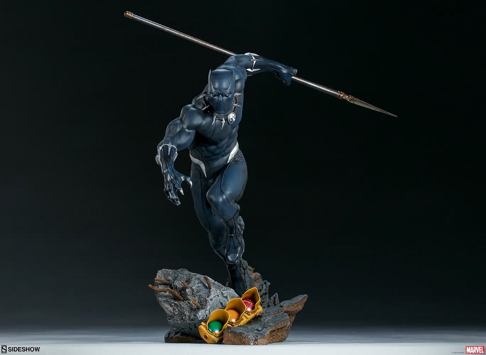 BLACK PANTHER statue - Avengers Assemble Collection  Black_38