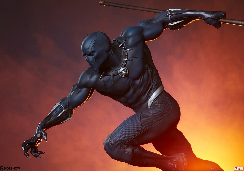 BLACK PANTHER statue - Avengers Assemble Collection  Black_46