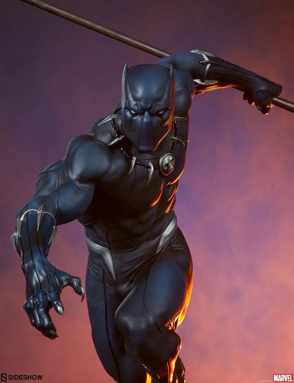 BLACK PANTHER statue - Avengers Assemble Collection  Black_47