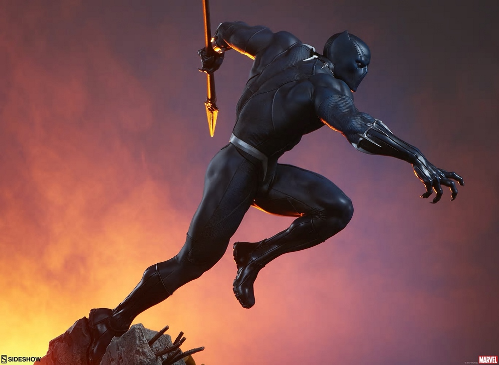 BLACK PANTHER statue - Avengers Assemble Collection  Black_48