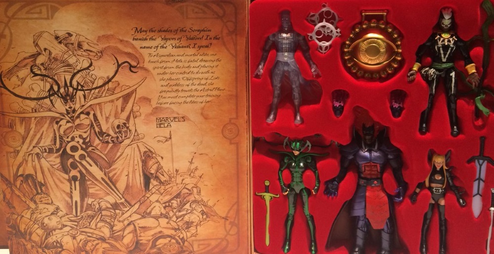 HASBRO : Marvel Legends - Doctor Strange Book Of Vishanti SDCC Exclusive Set - 2015 Book_o12