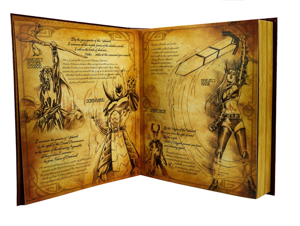 HASBRO : Marvel Legends - Doctor Strange Book Of Vishanti SDCC Exclusive Set - 2015 Book_o13