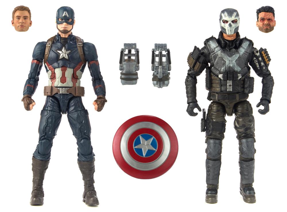 HASBRO : Marvel Legends - The First Ten Years Captain America & Crossbones Two-Pack - 2018 Captai22