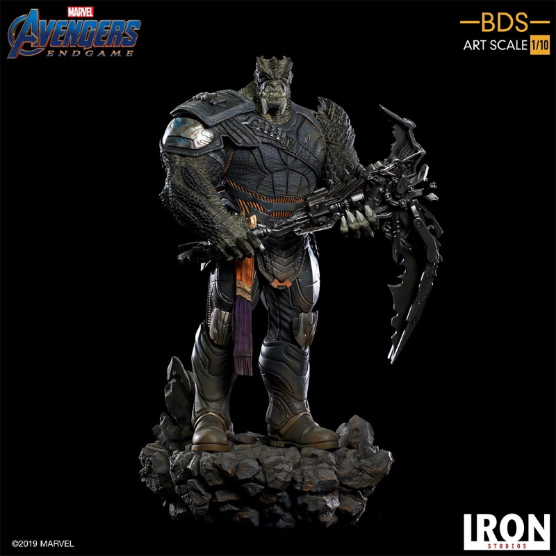 IRON STUDIOS : Avengers: Endgame - Cull Obsidian Black Order BDS Art Scale 1/10 Cull_o24