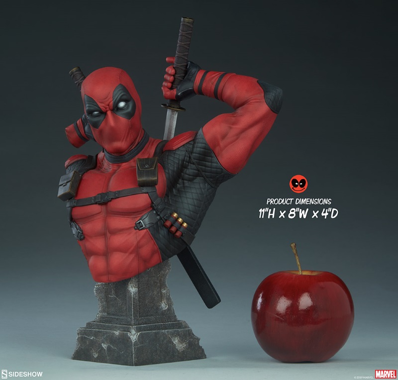 DEADPOOL 1/3 BUST Deadpo15