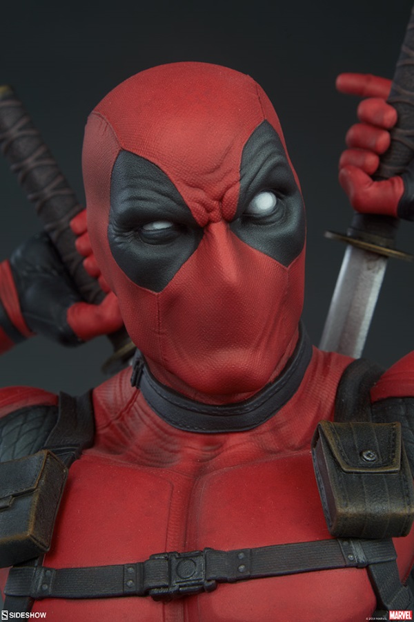 DEADPOOL 1/3 BUST Deadpo24