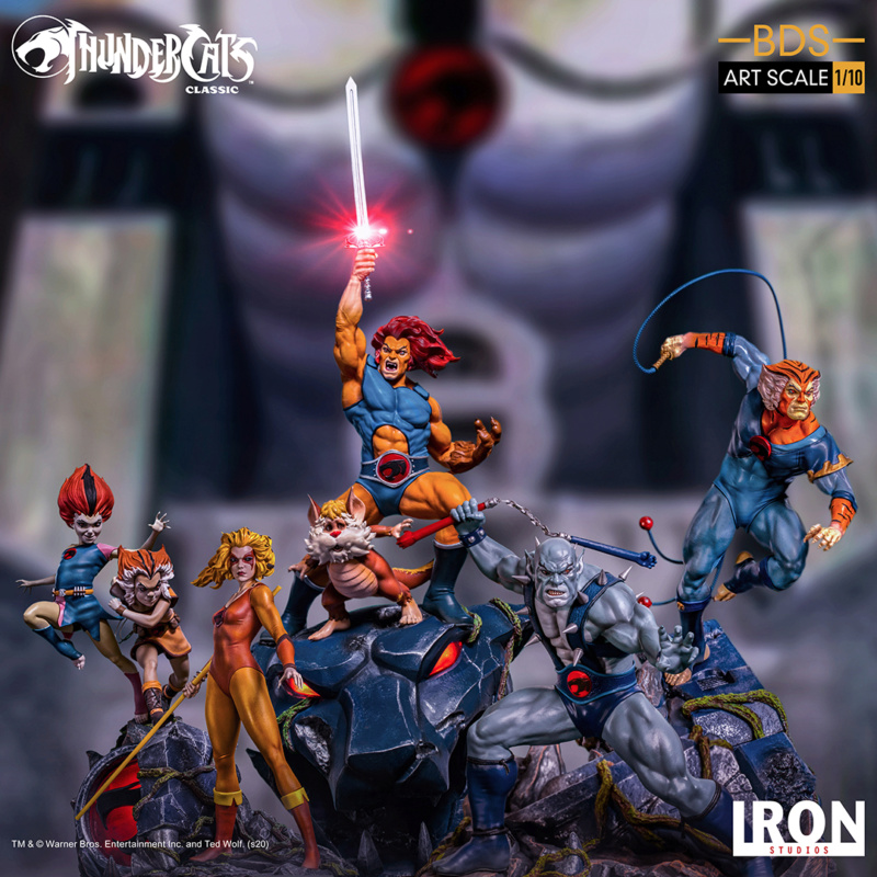 IRON STUDIOS : Thundercats - Lion-O & Snarf BDS Art Scale 1/10 Dioram10