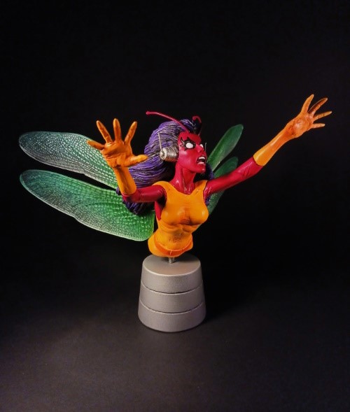 Ani-Men . Dragonfly - buste - Troy McDevitt Dragon66