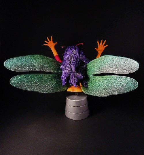 Ani-Men . Dragonfly - buste - Troy McDevitt Dragon68