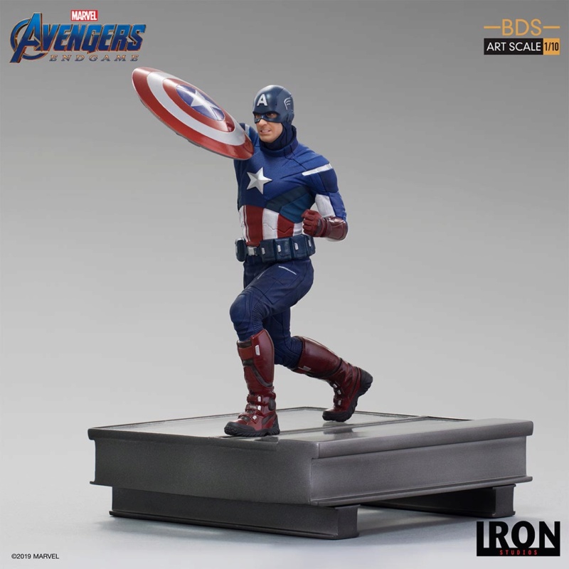 IRON STUDIOS : Avengers: Endgame – Captain America 2012 & 2023 BDS Art scale 1/10 Endgam22