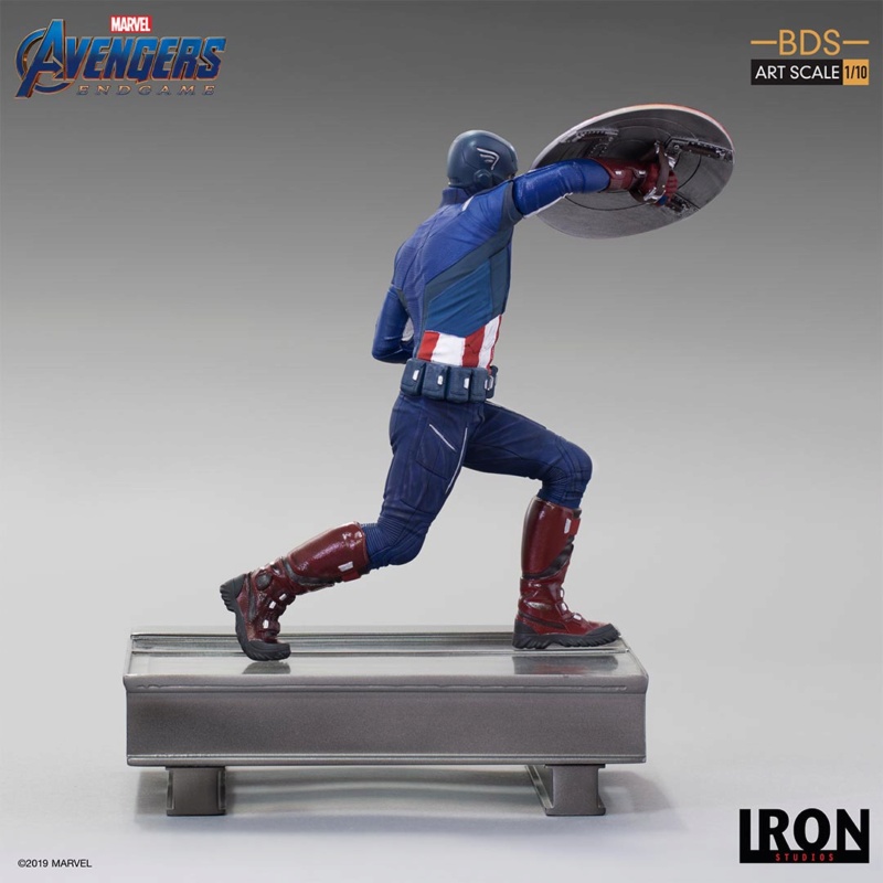 IRON STUDIOS : Avengers: Endgame – Captain America 2012 & 2023 BDS Art scale 1/10 Endgam25