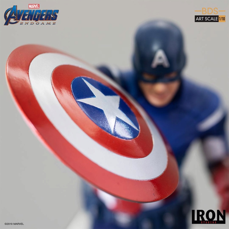 IRON STUDIOS : Avengers: Endgame – Captain America 2012 & 2023 BDS Art scale 1/10 Endgam28