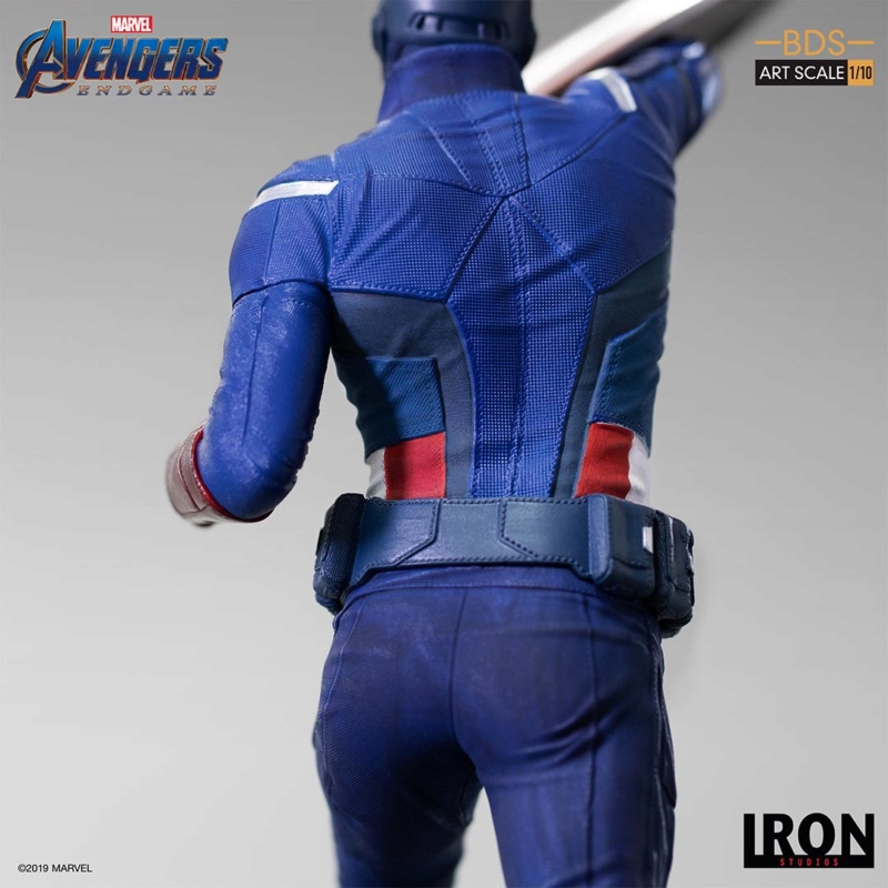 IRON STUDIOS : Avengers: Endgame – Captain America 2012 & 2023 BDS Art scale 1/10 Endgam31