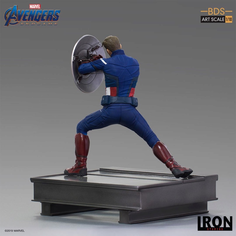IRON STUDIOS : Avengers: Endgame – Captain America 2012 & 2023 BDS Art scale 1/10 Endgam36