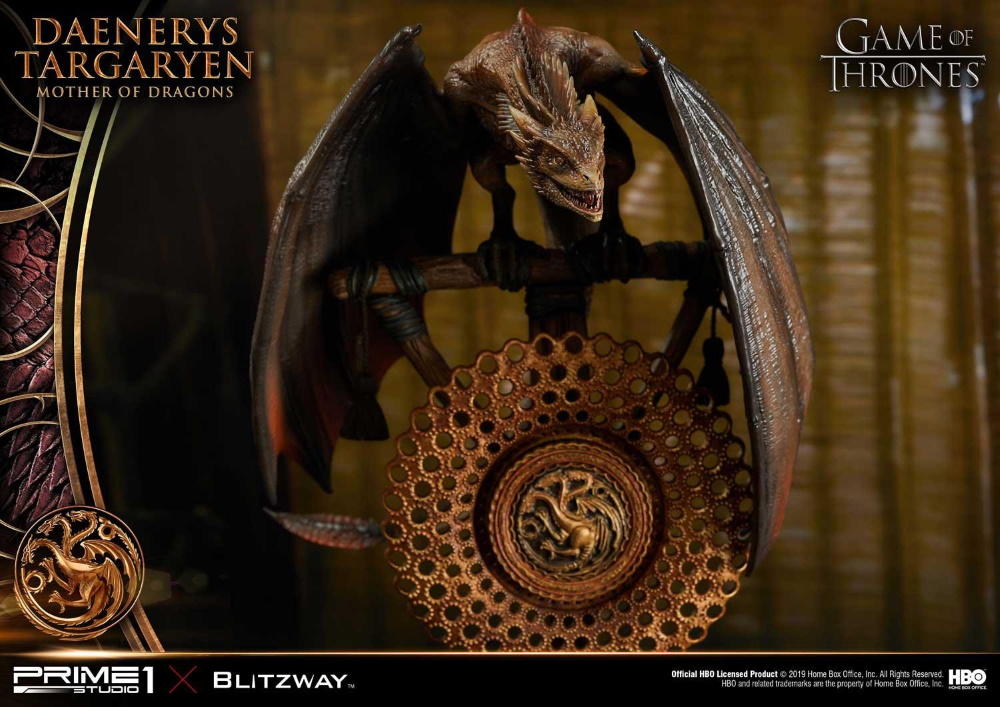 Game of Thrones – Daenerys Targaryen “Mother of Dragons” 1/4 Scale Statue Game-o17