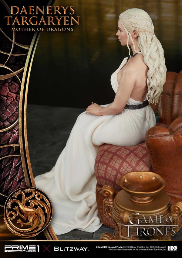 Game of Thrones – Daenerys Targaryen “Mother of Dragons” 1/4 Scale Statue Game-o24