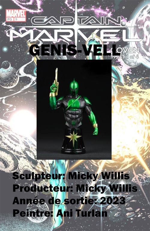 Genis-Vell Captain Marvel - buste - Micky Willis Genis_10