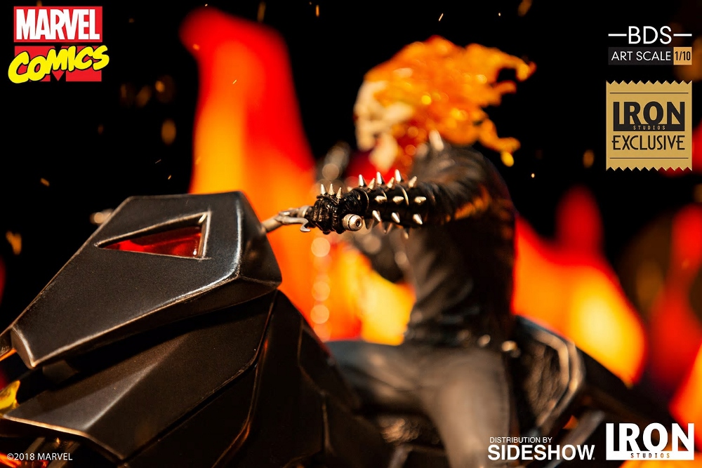 IRON STUDIOS : GHOST RIDER Art Scale 1:10 Battle Diorama Series Ghost_10